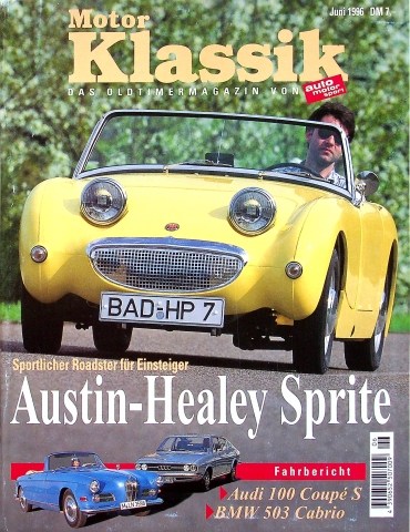 Deckblatt Motor Klassik (06/1996)